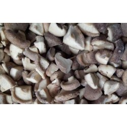Funghi Shitake Quarti Congelati crt 1x10kg Lentinula edodes Pegler
